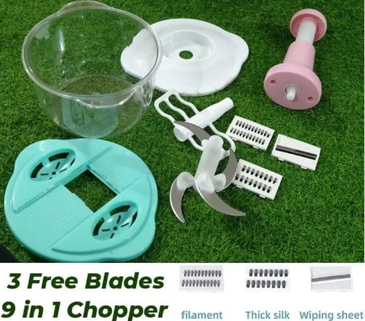 9-in-1 Multifunctional Vegetable Chopper